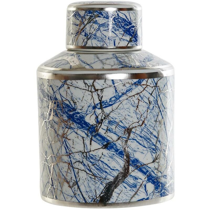 

Jarrón DKD Home Decor Azul Porcelana Glam (14 x 14 x 21.5 cm)