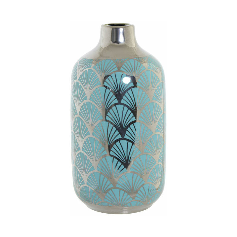 

Jarrón DKD Home Decor Porcelana Turquesa Oriental (15 x 15 x 33.5 cm)