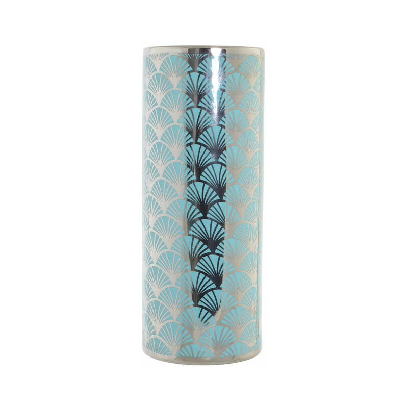 

Jarrón DKD Home Decor Turquesa Porcelana Oriental (13.5 x 13.5 x 38 cm)