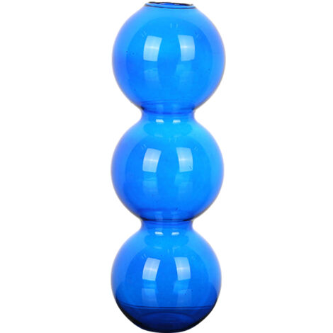 Jarrón hidropónico de vidrio para plantas – Vidrio – Blanco/Verde/Naranja/Azul/Gris/Dorado/Rosa – 17 cm y 22,5 cm – 1 unidad