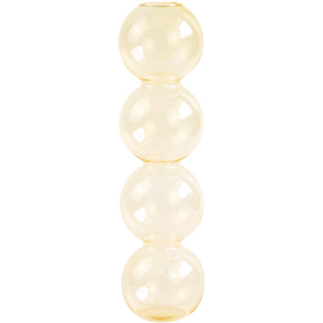 Jarrón hidropónico xVaseBiotique de 17 cm/22,5 cm – Diseño elegante con base de cristal – 1 unidad