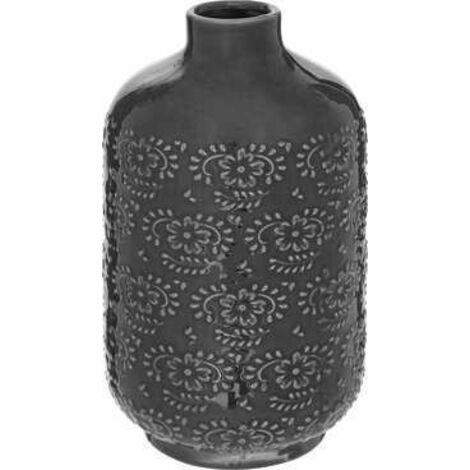 Jarrón Lum gris 21cm
