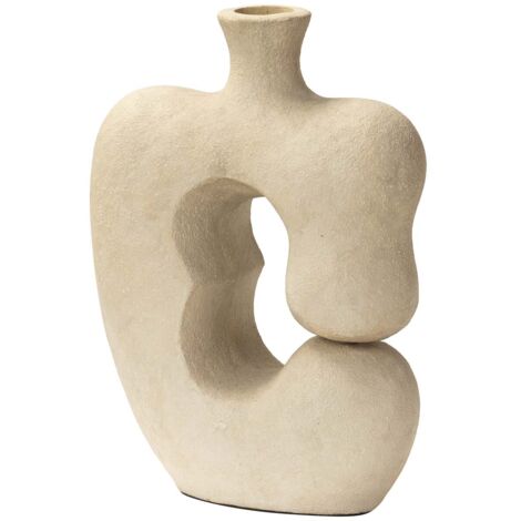 Jarron Piedra Blanca 37X17X49 Cm