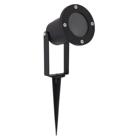 Jasmin 1 X Gu0 Ip65 Outer Spiish Focus Black FABRILAMP