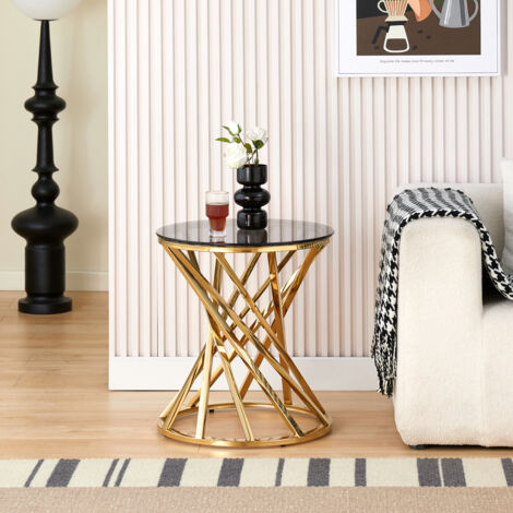 Jasmine Lamp Table Gold