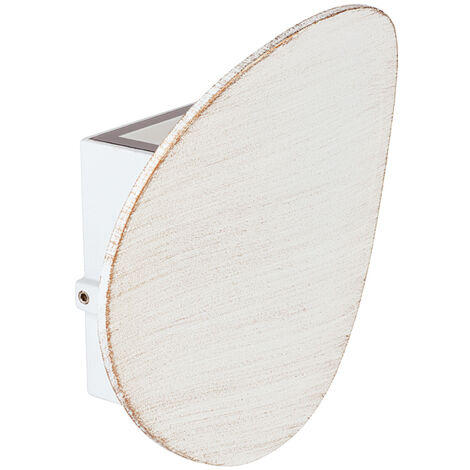 JASPER APPLIQUE LED BCO/ORO 6W 4000K - BELLOTTI
