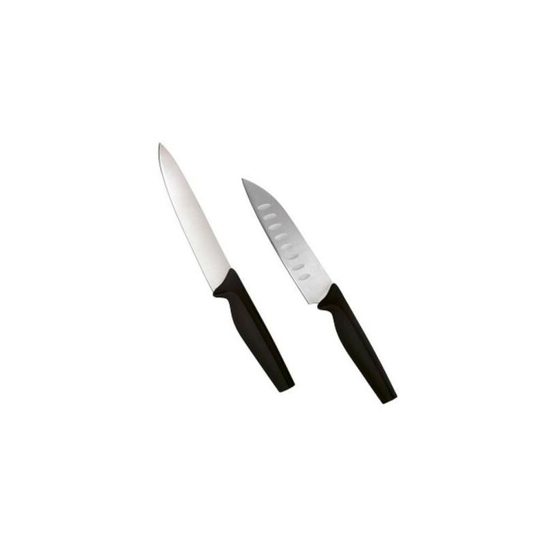 

Set 2 Cuchillos Cocina Y Santoku Essentia Hacc4501