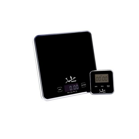 JATA balanza 5 kg 1 gr &43 temporizador 730 , Balanza 5 kg 1 gr &43 temporizador 730Báscula elesctrónica de cocinaCapacidad máxima de 5 kg y precisión de 2 gramoVisualizado