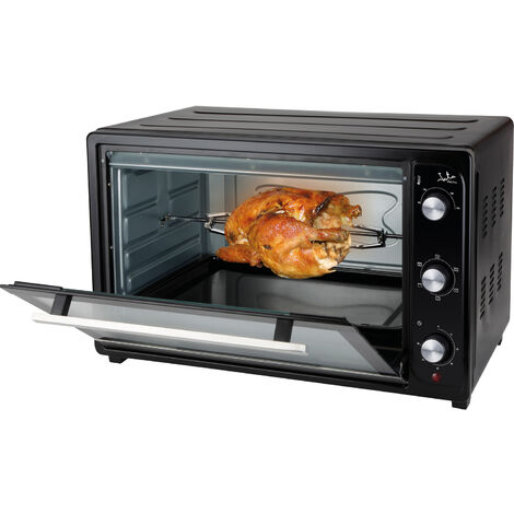 Horno Eléctrico de Sobremesa 66 Litros, Temperatur Negro 3000W