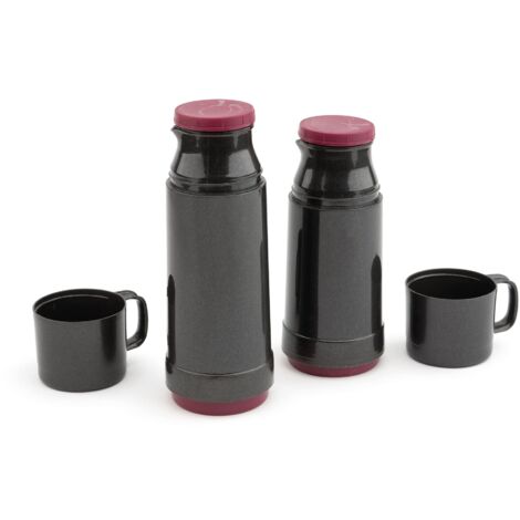 Jata Home HTER2175 - Thermos per liquidi freddi e caldi. Doppia parete. Grande isolamento. Senza BPA. Leggera. Chiusura ermetica. Nessun odore o sapore. Coperchio da usare come bicchiere. 750 ml
