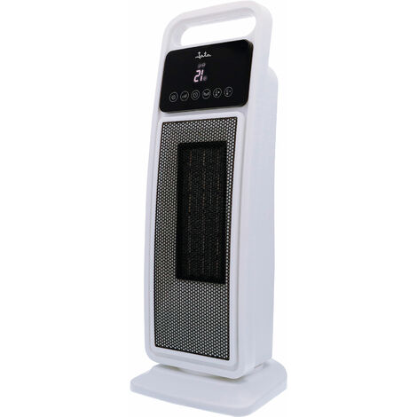 Jata JCTC2102 Calefactor cerámico digital de torre con mando a distancia. 2 potencias de calor y aire frío. 2 modos: ventilación ó calor. Función oscilante. Temporizador de hasta 8 horas
