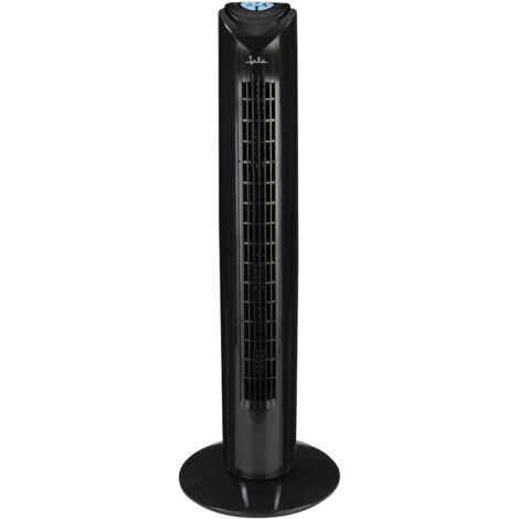 Jata JVVT3042 Turmventilator mit Fernbedienung 3 Geschwindigkeiten 3 Modi: normal / natürlich / Nacht Höhe 82 cm
