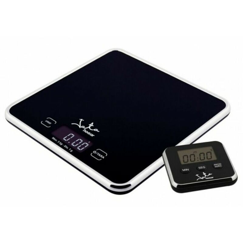 

Jata - Báscula Digital De Cocina 730 Jamaika 5 Kg Negro