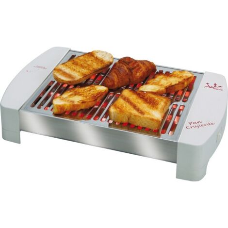 JATA TOSTADOR TT589 PLANO 600W BLANCO INOX