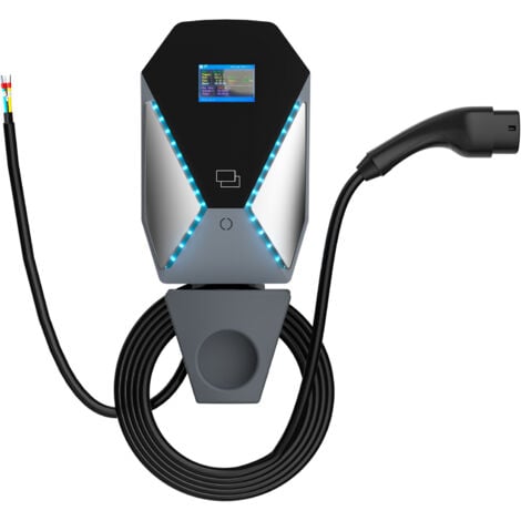 JATRHG 7KW Schnellladestation für Elektroautos – Typ 2 32A 8M einphasiges EV-Ladegerät – IEC 62196-2 Standard – Wallbox