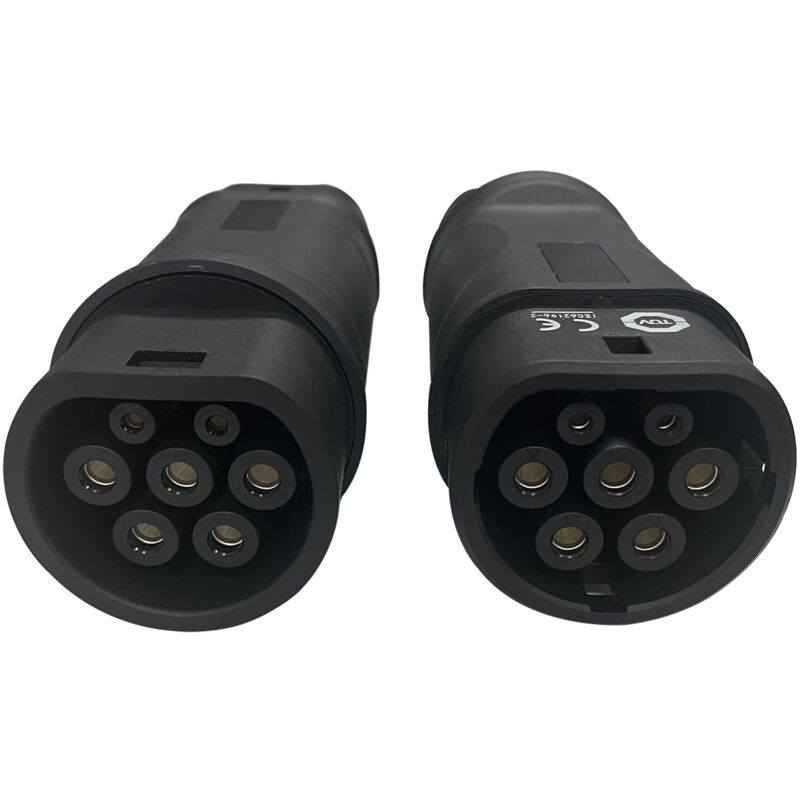 Adaptateur de Connecteur de Charge ev de gb/t vers Type 2, Convertisseur de Recharge pour Véhicules Électriques de gb/t à Type 2 - Jatrhg