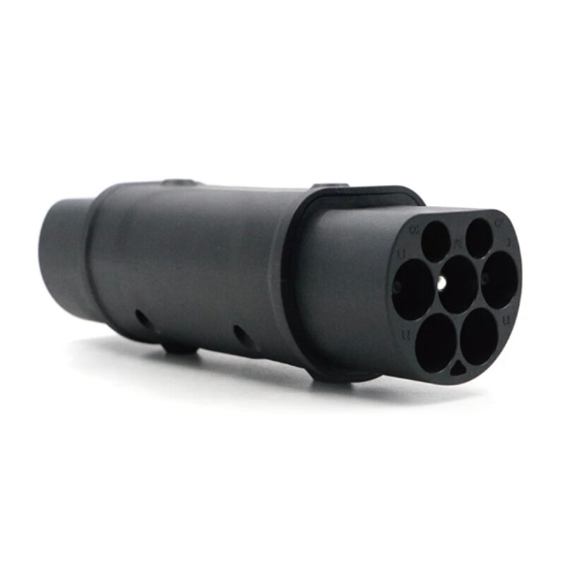 Adaptateur de Connecteur de Charge ev de Type 2 vers gb/t, Convertisseur de Recharge pour Véhicules Électriques de Type 2 à gb/t - Jatrhg