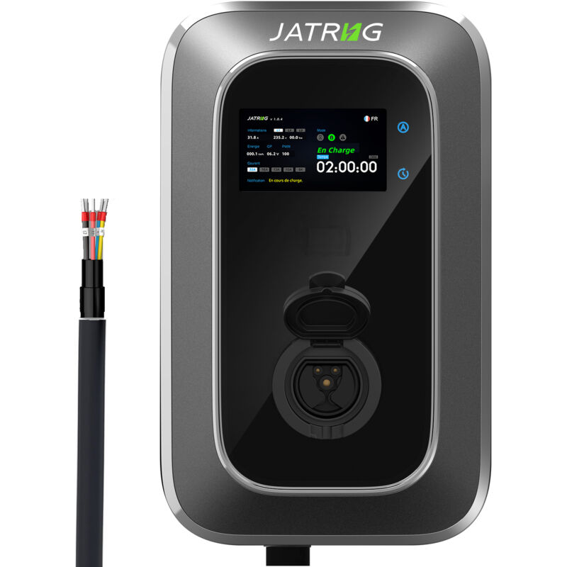 S2 Borne de Recharge pour Véhicule Électrique 22kW 32A Triphasés avec Shutter - Jatrhg