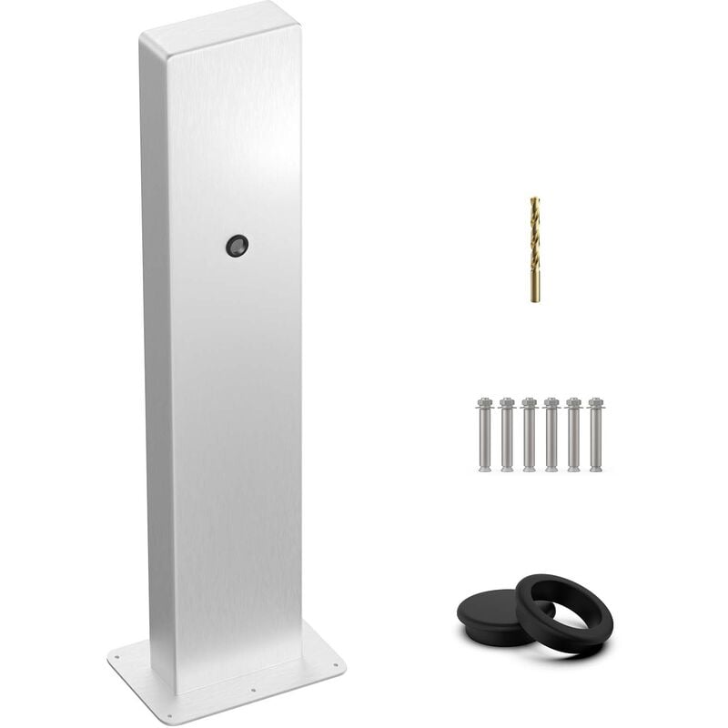 Stand Support de Montage pour bornes de Recharge Pied Eiffel Voitures électriques eMobility Wallbox Acier Inoxydable - Jatrhg
