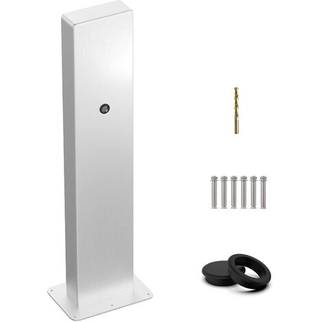 Jatrhg – Support de montage pour borne de recharge électrique – Alliage d'aluminium 304 – Hauteur 130 cm – Résistant aux intempéries