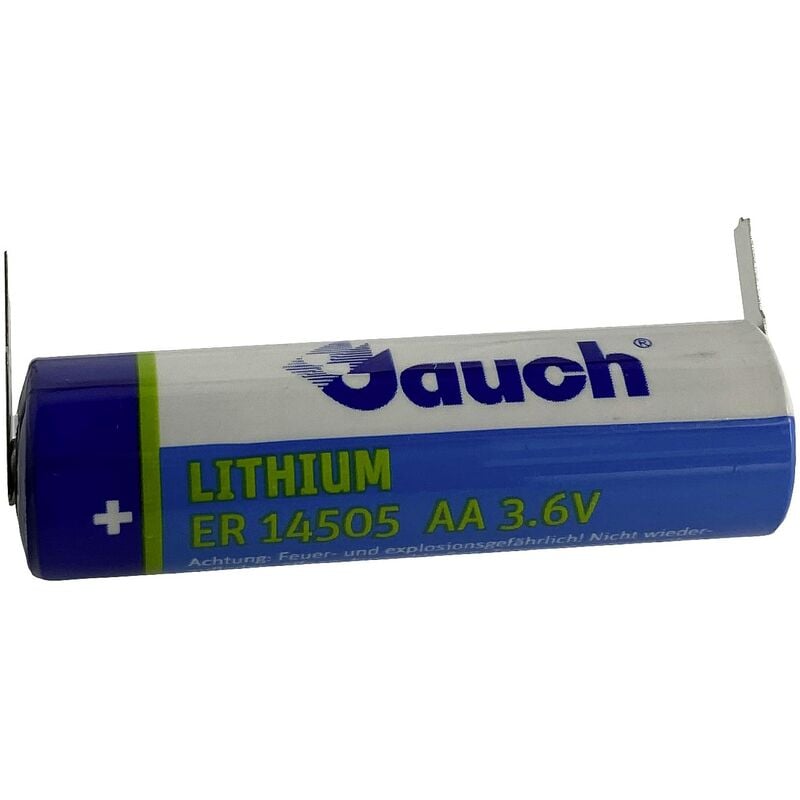 Jauch Quartz - er 14505J-T Pile spéciale LR6 (aa) cosses à souder en u lithium 3.6 v 2600 mAh 1 pc(s) X269822