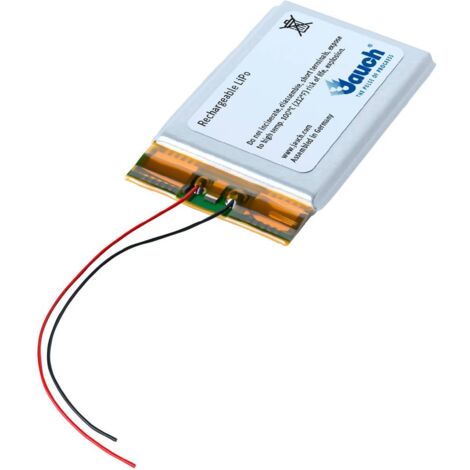 Jauch Quartz LP503759JU Batteria ricaricabile speciale Prismatica con cavo LiPo 3.7 V 1300 mAh 1 pz.