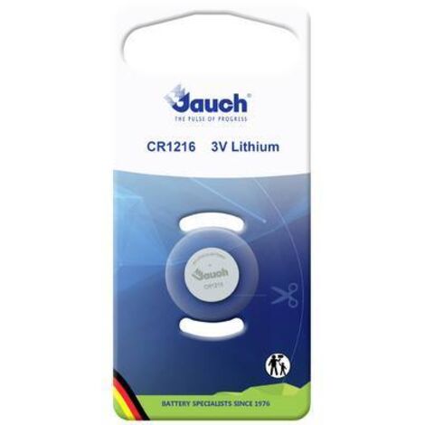 Jauch Quartz Pile bouton CR 1216 3 V 1 pc(s) 30 mAh lithium S528252