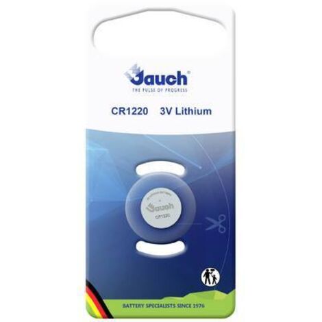 Jauch Quartz Pile bouton CR 1220 3 V 1 pc(s) 40 mAh lithium S528542