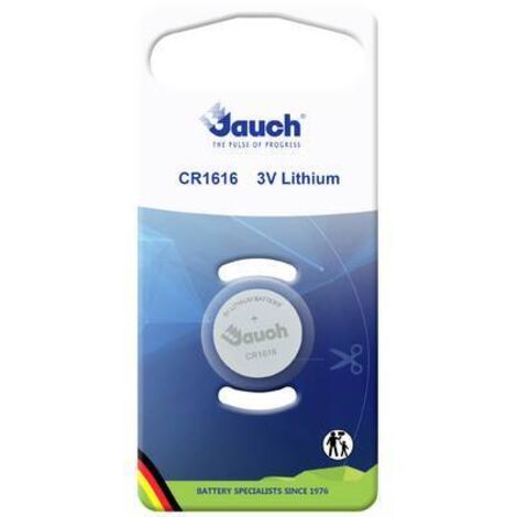 Jauch Quartz Pile bouton CR 1616 3 V 1 pc(s) 55 mAh lithium S528502