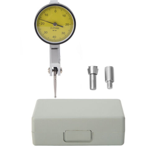 Jauge à cadran de rails, indicateur de test, matériel d'accessoires industriels d'application large de 32 mm pour outils de mesure