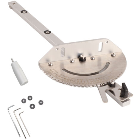 Jauge à onglets en aluminium résistant à l'usure de haute précision scie à table jauge à onglets pour le travail du bois