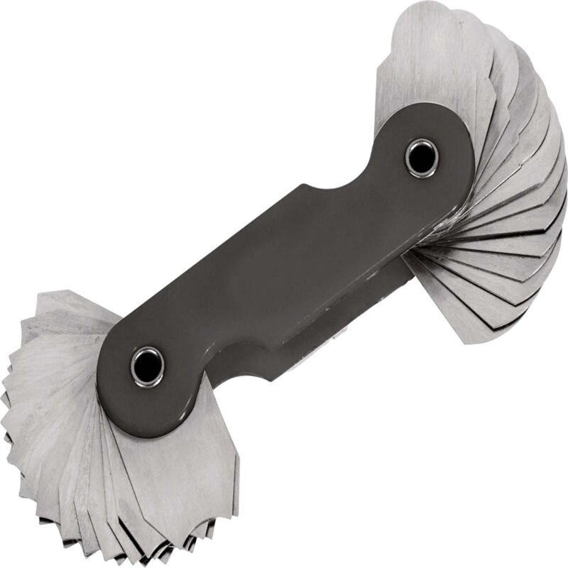 Sam Outillage - Jauge de rayon sam 776-32A, 32 lames , 1mm à 25mm ( Prix pour 1 )