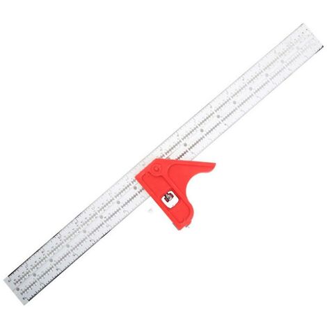 Jauge d'angle de ligne automatique pour menuisiers 46,5 cm triangulaire