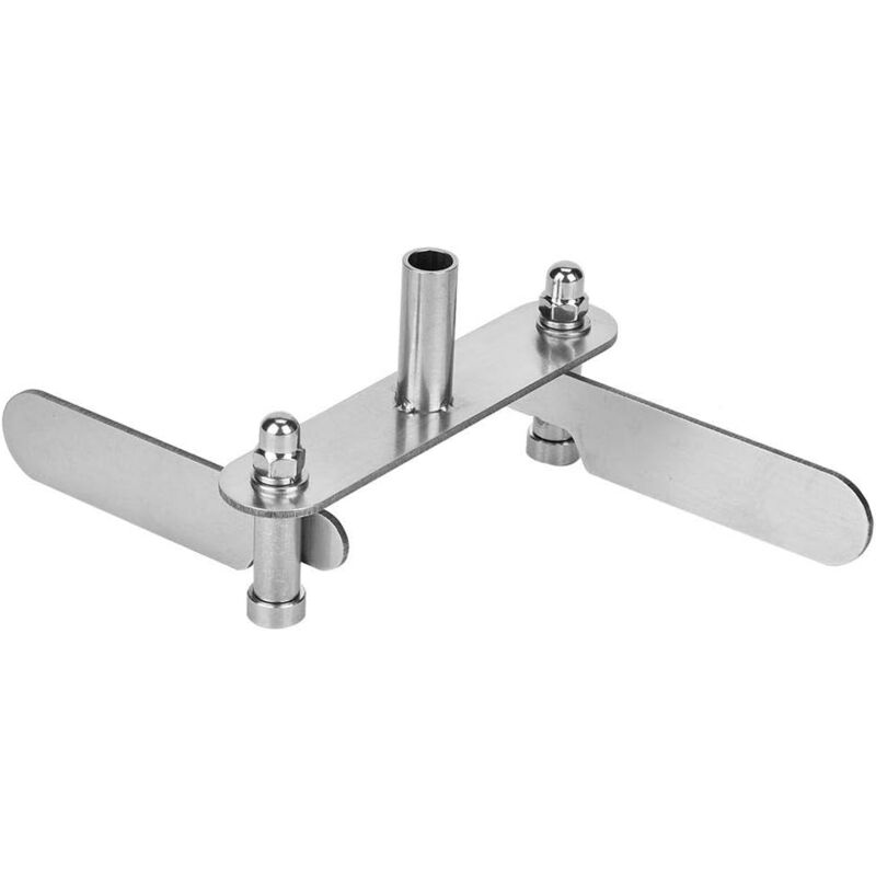 Jauge de Centrage, Crayon d'Outils de Travail du Bois de Ligne d'Alignement de Centre d'Acier Inoxydable pour le Marquage du Bois(060mm)