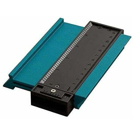 Jauge de Contour en Plastique, Copieur de Contour Verrouillable, Contour Duplication, Jauge de Forme, Copieur Dangle, Copieur de Profil, Jauge de Profilé Règle de Mesure, pour Menuiserie