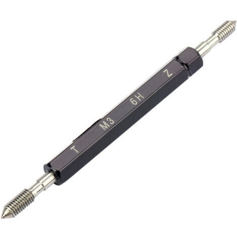 Jauge de filetage en acier, outil manuel de mesure de haute qualité M3 0.5