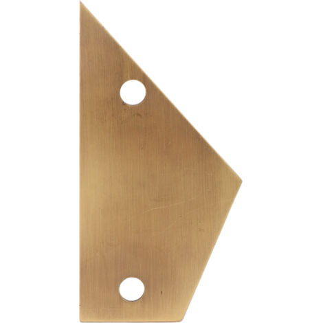 Jauge de hauteur de cordes guitare en métal bronze anti-rouille pour réglage et inspection