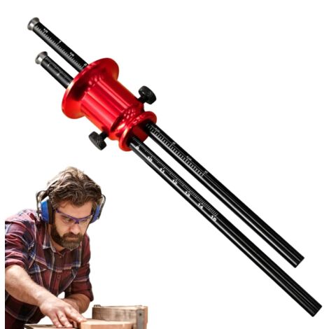 Jauge de Marquage à Roue pour Travaux de Menuiserie de Traçage sur Bois