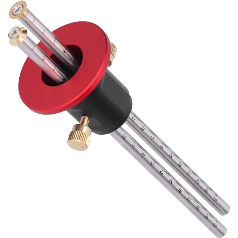 Jauge de Marquage de Roue, Type de Lame de Jauge de Marquage Double, Outil de Rayure en Bois, Jauges de Travail du Bois, Guide de Marquage, Outil de