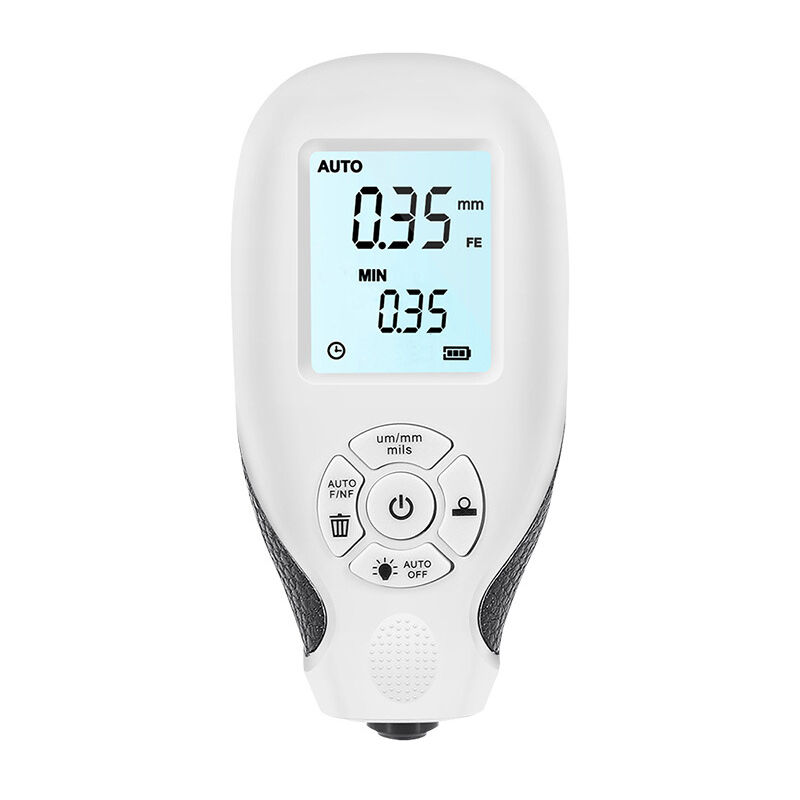 Jauge de peinture voiture, jauge d'épaisseur de revêtement plage de mesure 0 à 2000um, jauge d'épaisseur de peinture pour voiture avec