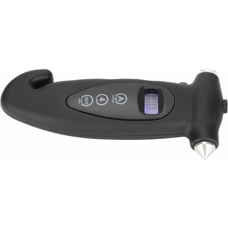 Aougo - Jauge de Pression des pneus, Conception Ergonomique du testeur de Pression des pneus pour Voiture, Camion, Moto, vélo