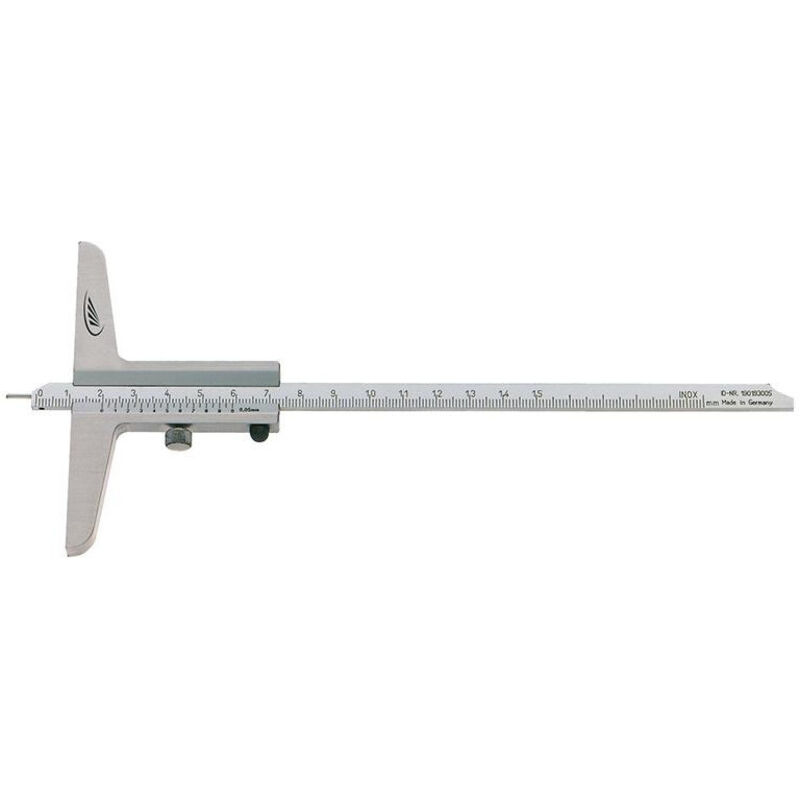 Jauge de profondeur avec pointe mesureur 150mm hp