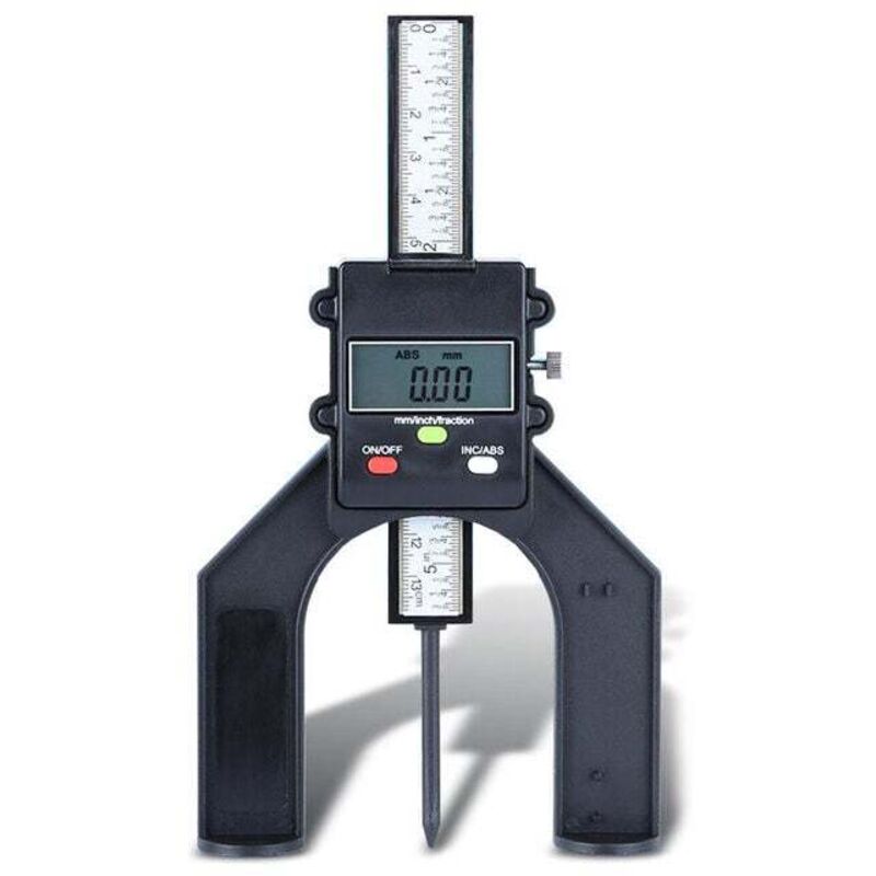 Jauge de profondeur numérique électronique professionnelle pour travail du bois 0–80 mm