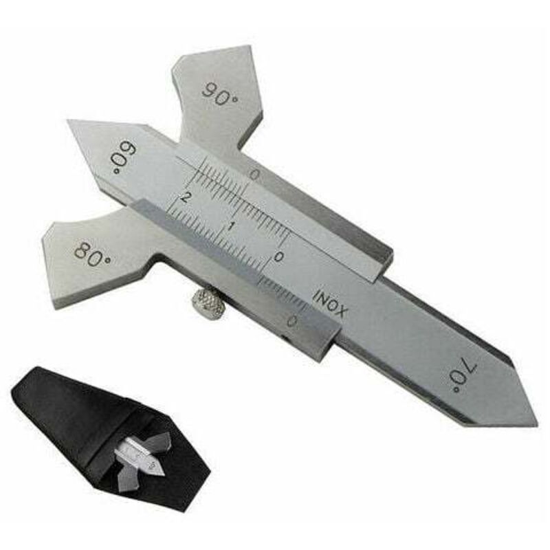 Jauge de soudure Jauge de soudure Règle d'inspection de soudure Pied à coulisse 0-20mm