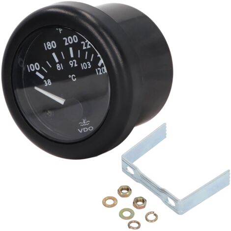 Jauge de température d'eau électromagnétique 52mm pour compteur VDO 12V, type à aiguille