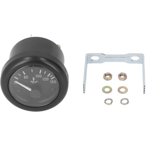 Jauge de température d'huile 52mm pour moteur de voiture, thermomètre liquide de refroidissement 50-150℃, 12V, compteur ABS.