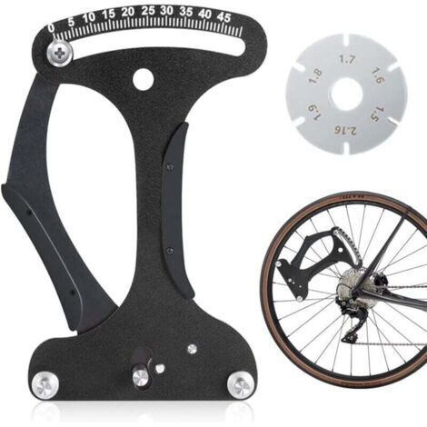 Jauge de Tension de Rayon de Vélo, Outil de Mesure de Tension pour Rayons de Vélo, Ajustements de Rayons de Vélo Outils Tensiomètre à Rayons de vélo pour Problèmes de Roue de Diagnostic