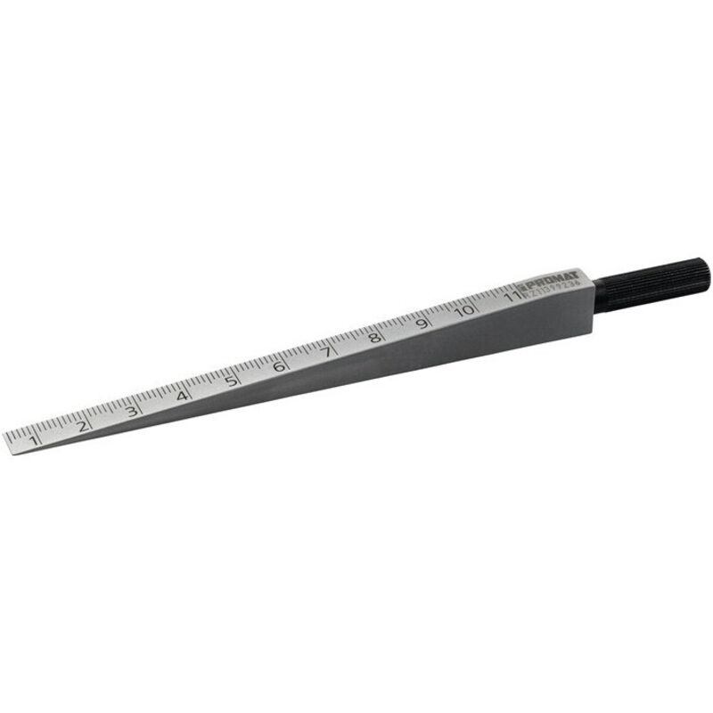 Jauge d'épaisseur 0,5-15 mm acier lecture 0,1 mm