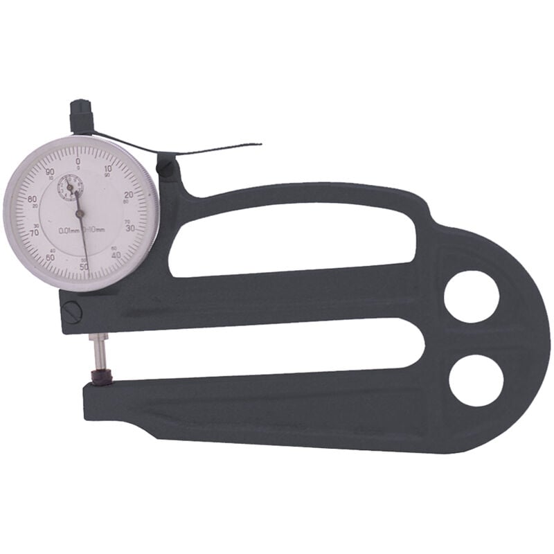 Fervi - Jauge d'epaisseur avec comparateur 0-10 mm