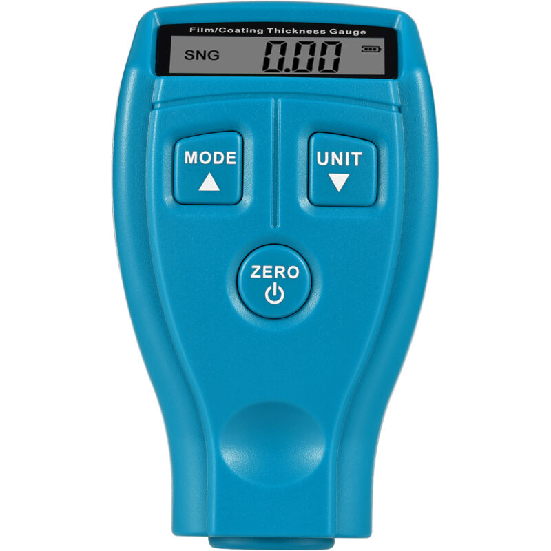 Lifcausal - Jauge d'épaisseur de revêtement lcd Testeur de sonde d'épaisseur de peinture numérique Testeur de profondeur de peinture de voiture